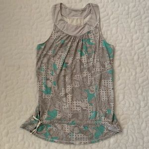 Lululemon Floral Workout Tank Top